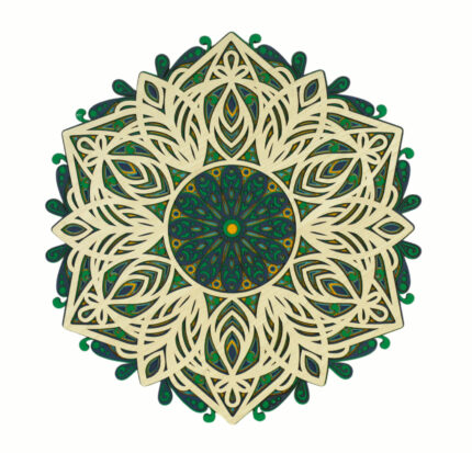 WOODEN MANDALA